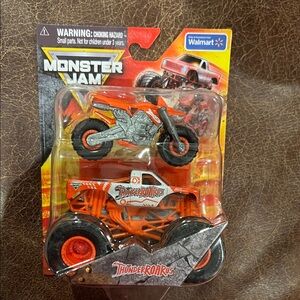 Monster Jam ThunderRoarus Truck & Motorcycle